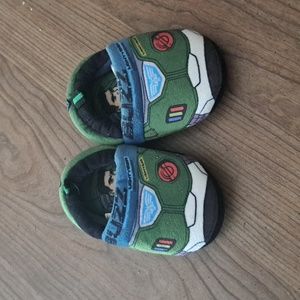 Toddler buzz light year slippers